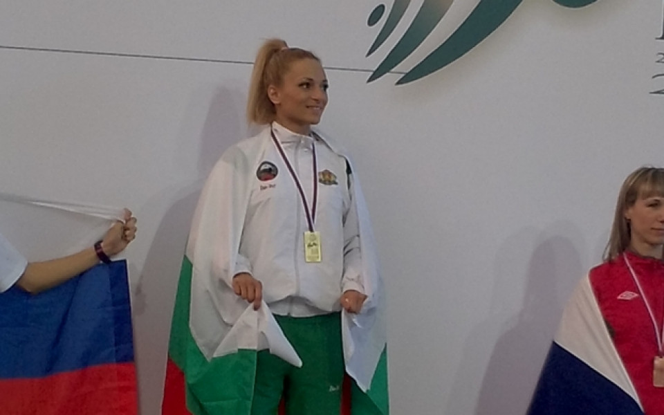 Албена Малчева донесе златен медал за България на Европейското по таекуон-до