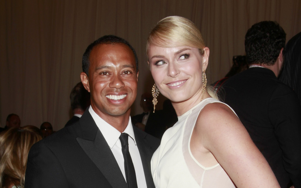 СНИМКИ: Линдзи Вон и Тайгър Уудс дебютираха на червения килим