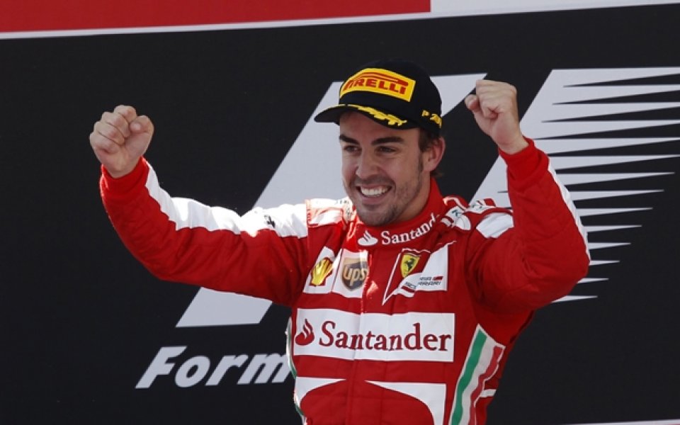 Безгрешен Алонсо вдигна цяла Испания на крака в домашното Гран При