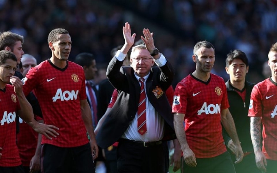 ВИДЕО: Невероятно голово шоу в последния мач на сър Алекс