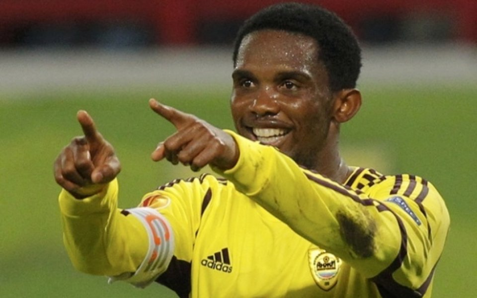 Ето`о: Искам да завърша кариерата си в Махачкала