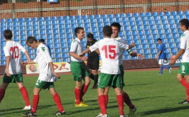 Юношеският национален отбор на България записа втора поредна победа на