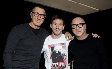 Лионел Меси засне специална фотосесия за италианска модна марка