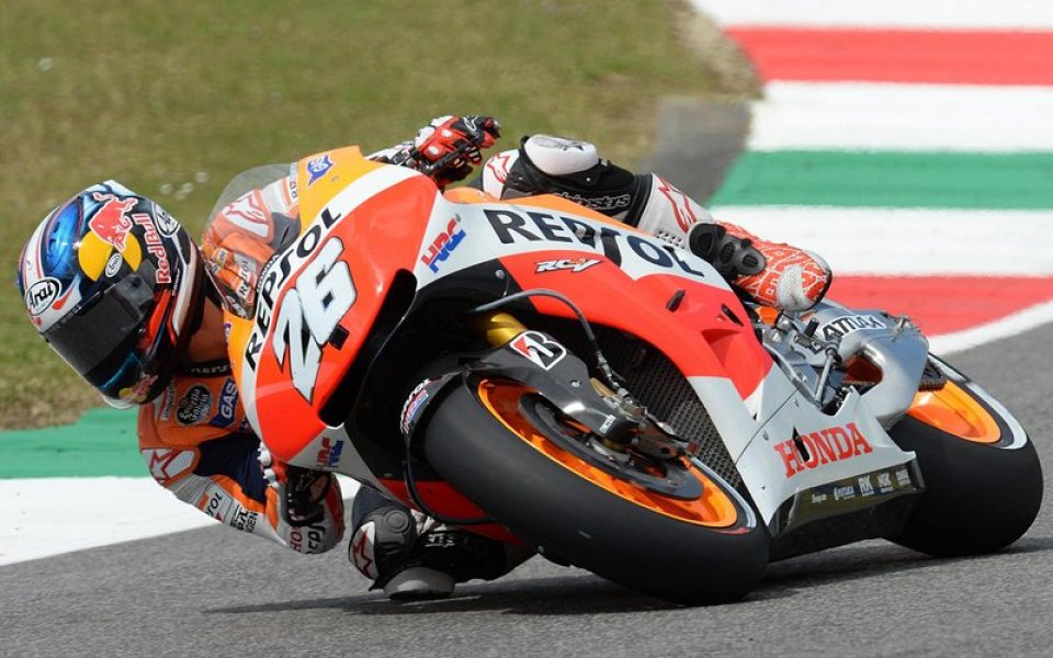 Дани Педроса с пол-позишън в Италия