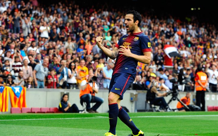 Фабрегас се среща с Виланова, остава в Барселона