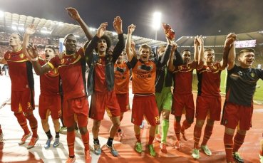 Белгия гледа смело към Мондиал 2014 след издънка на Хърватия