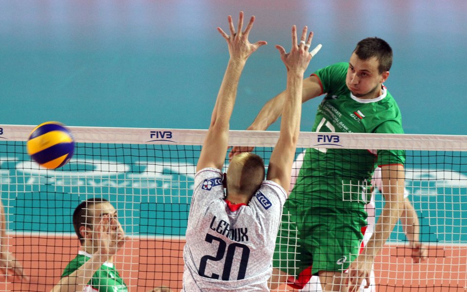 Страхотна България отвя Франция във втория си мач от Световната лига