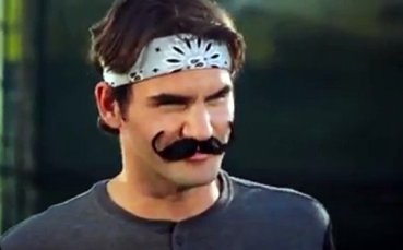 ВИДЕО: Роджър Федерер в ролята на Супер Марио