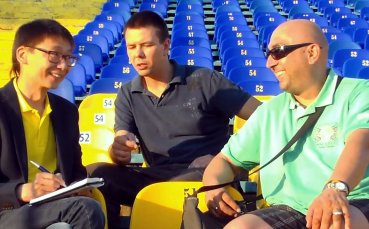 ВИДЕО: Гонг проби и казахстанския ефир