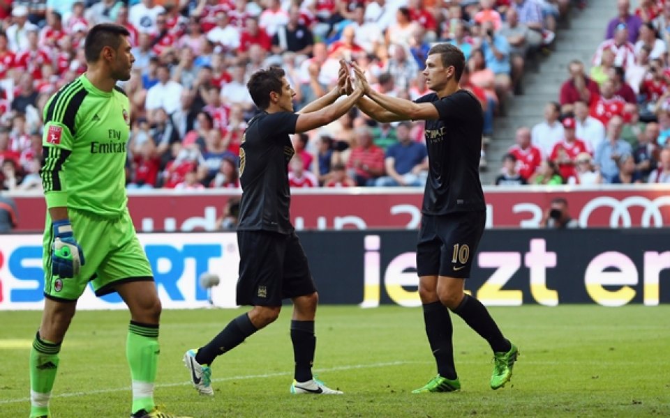 ВИДЕО: Сити вкара пет, Милан им отвърна с три в учудващ мач