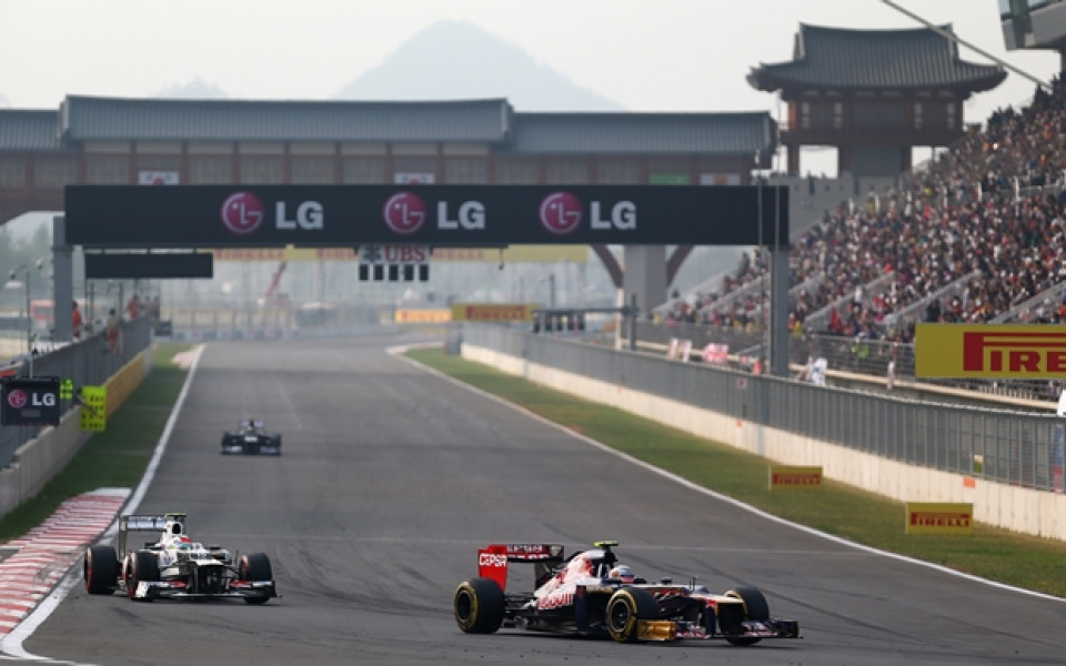 Южна Корея ще се бори за по-добра сделка с Формула 1