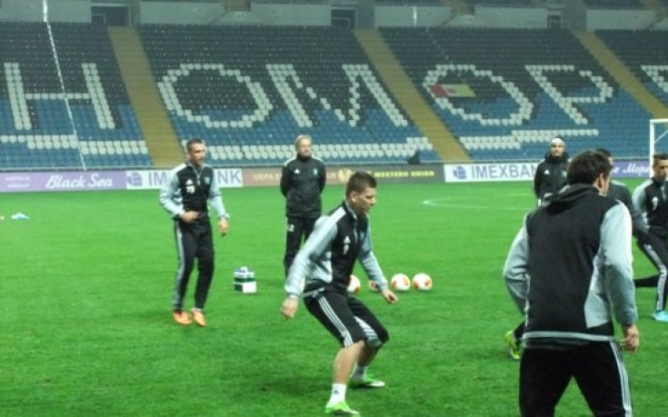 СНИМКИ: Лудогорец тества стадион Черноморец