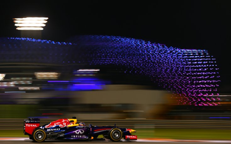 Фетел показа кой е шефът при втората свободна тренировка преди Гран при на Абу Даби