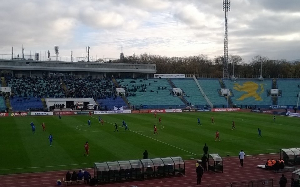 Пореден мач на Националния стадион без табло