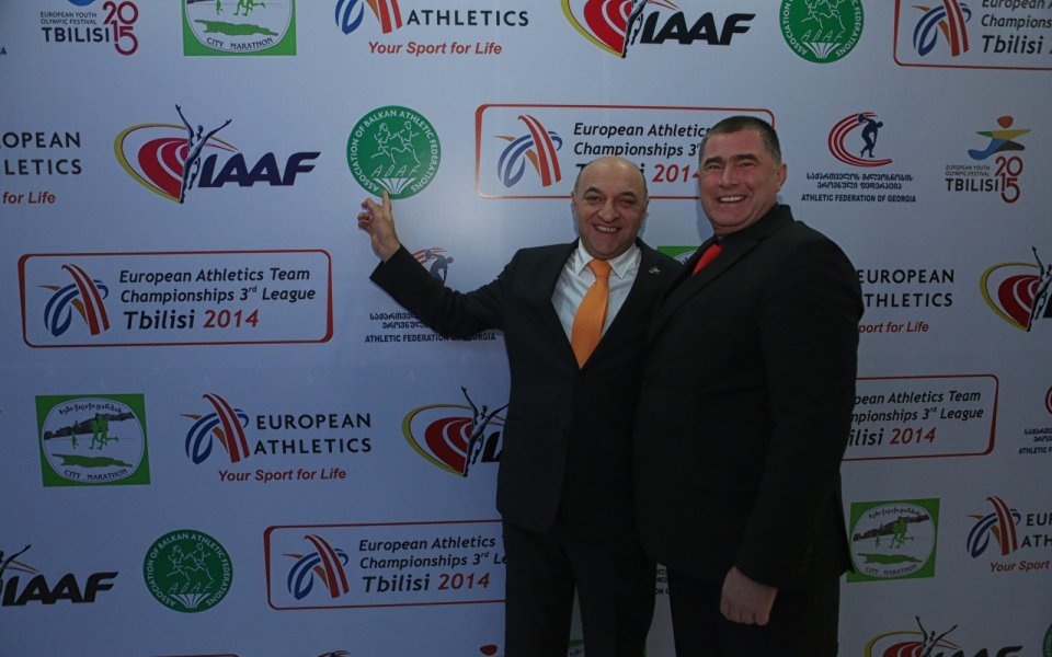 Президентът на БФЛА откри нова зала за атлетика в Тбилиси