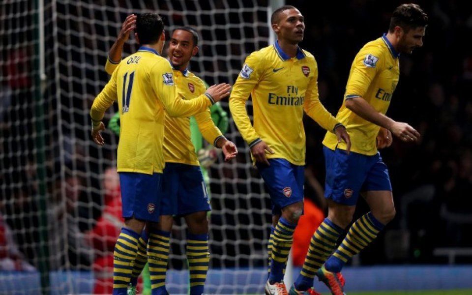 ВИДЕО: Арсенал отново излезе на върха след обрат в лондонското дерби срещу Уест Хем