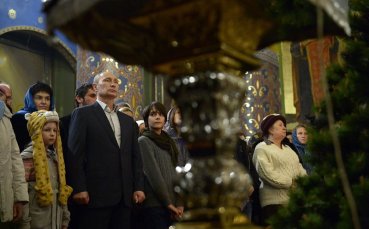 Путин празнува православната Коледа в Сочи