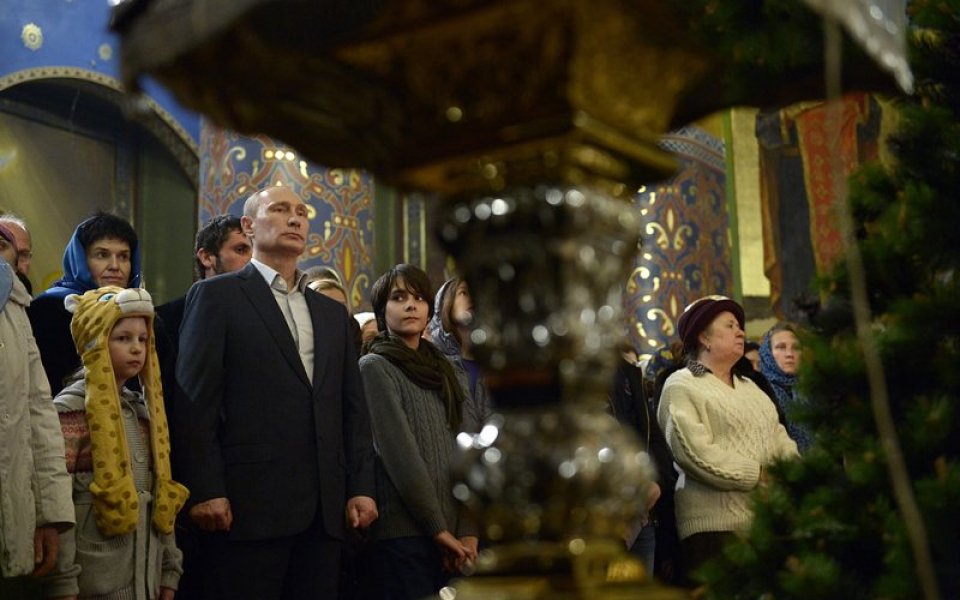 Путин празнува православната Коледа в Сочи