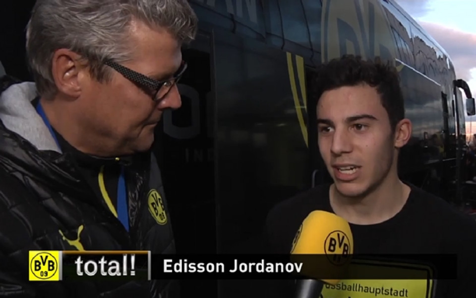 ВИДЕО: Едисон Йорданов: Да съм в първия отбор на Борусия Д е голям шанс за мен