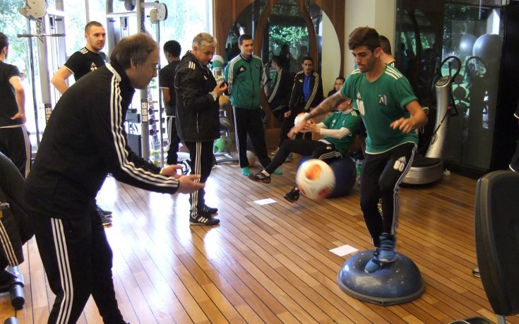 СНИМКИ: Лудoгорец с комбинирана тренировка, напълни фитнеса