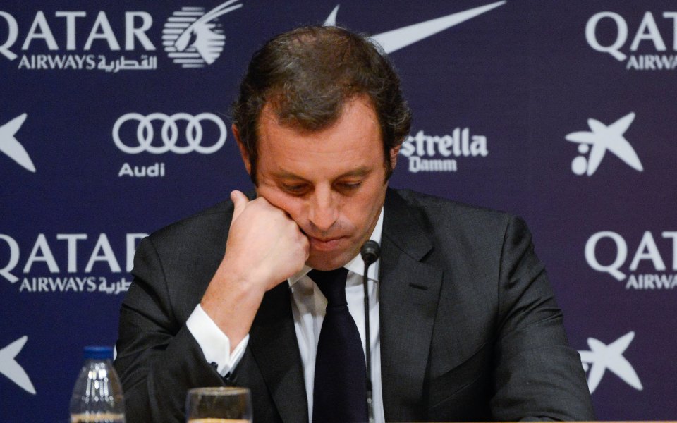 Росей посети играчите на Барса заедно с Виланова