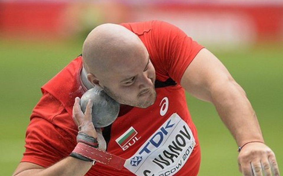 Георги Иванов с нов национален рекорд на тласкане на гюле в зала