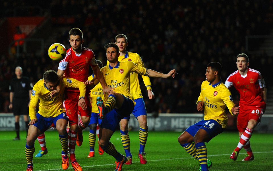 ВИДЕО: Лидерът Арсенал не успя да се справи със Саутхемптън