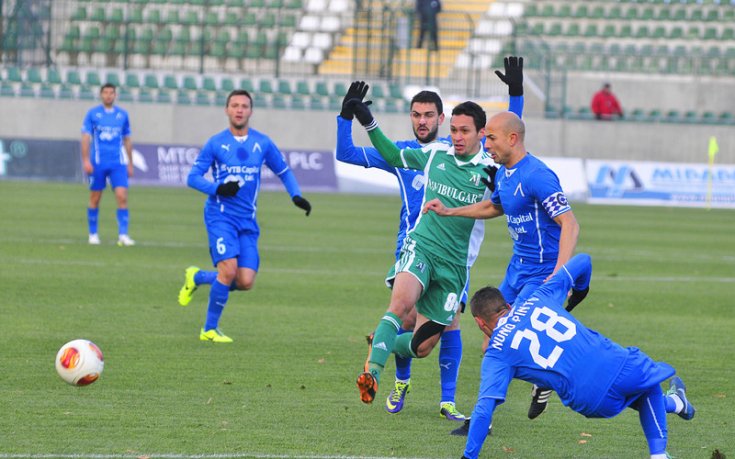 Левски падна от руснаци с 1:2, Макриев пропусна дузпа