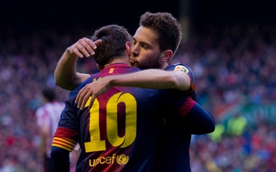 Барселона обжалва червения картон на Алба