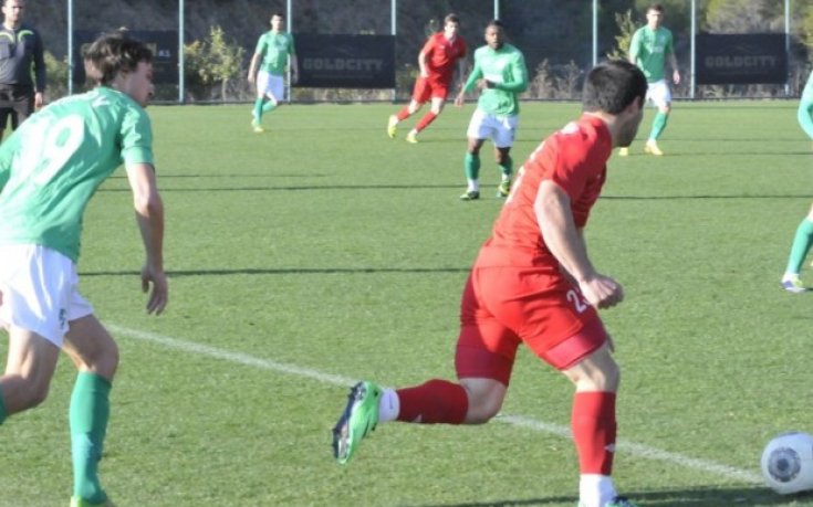 СНИМКИ: Берое пробва французин при равен срещу грузинци, Христов отново игра