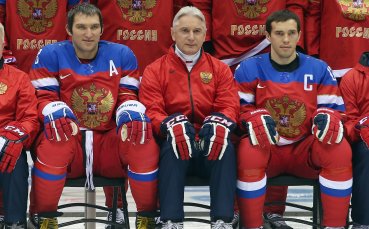 Павел Дацюк вече тренира с хокеистите на Русия