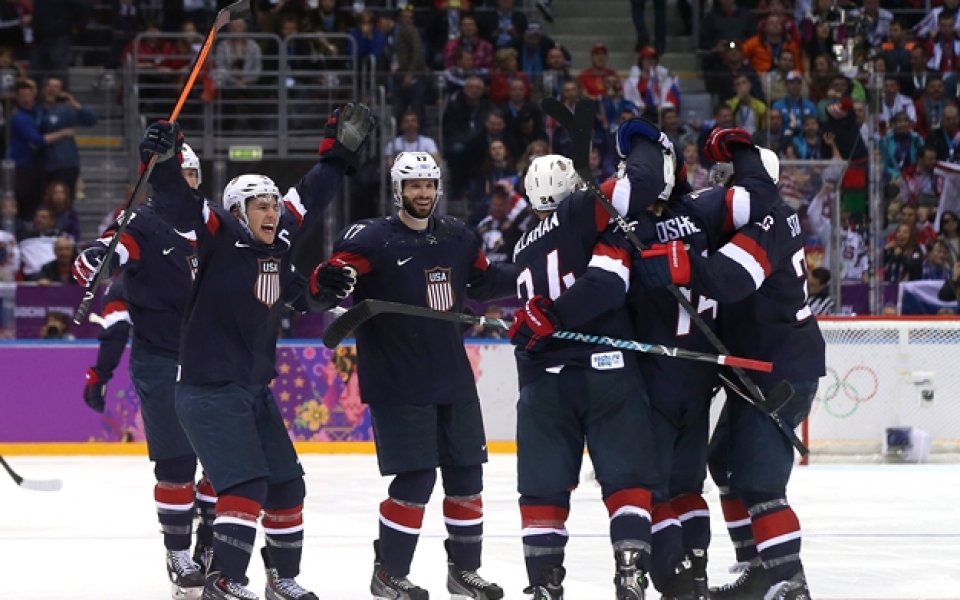 Обама поздрави хокеистите за победата над Русия