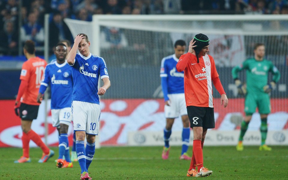 Шалке не успя да бие Майнц за самочувствие преди сблъсъка с Реал Мадрид