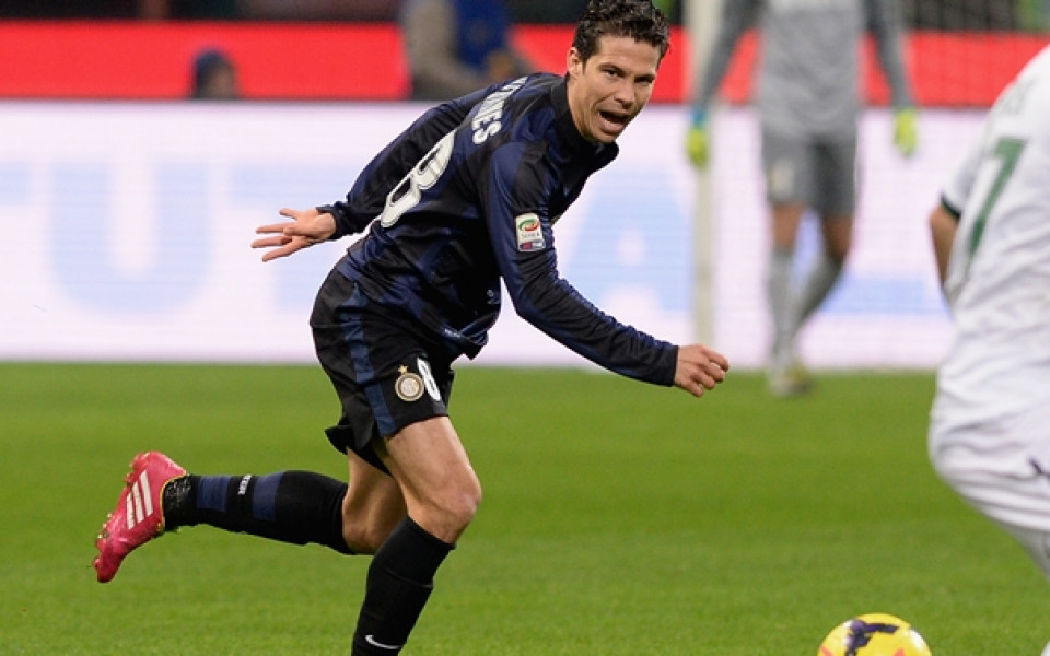 Ернанес се завръща в игра за Интер срещу Рома