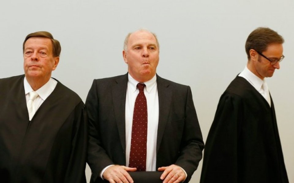Осъдиха на 3,5 години затвор президента на Байерн