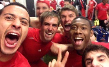 Баварците купонясваха до 6 сутринта след спечелената титла