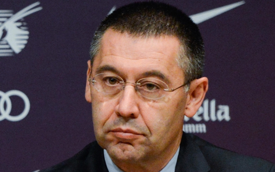Шефът на Професионалната футболна лига на Испания защити президента на Барса