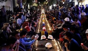 Бдение в Истанбул в памет на загиналите миньори