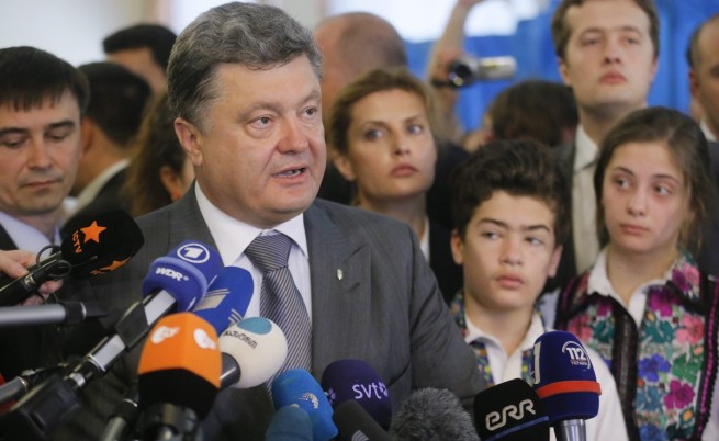 Порошенко е вероятният нов президент на Украйна по предварителни данни