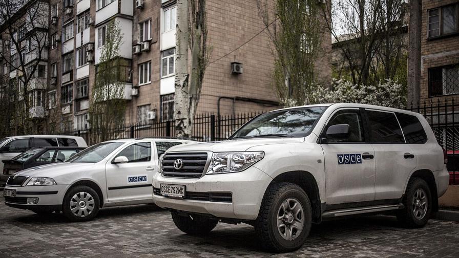 Четиримата наблюдатели от ОССЕ са изчезнали в Украйна