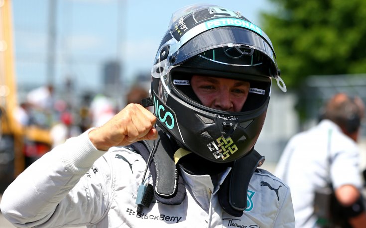 Нико Розберг ще стартира от първа позиция в Канада