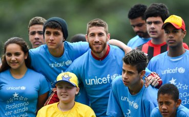 Серхио Рамос стана  посланик на Уницеф