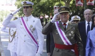 Принц Фелипе и крал Хуан Карлос