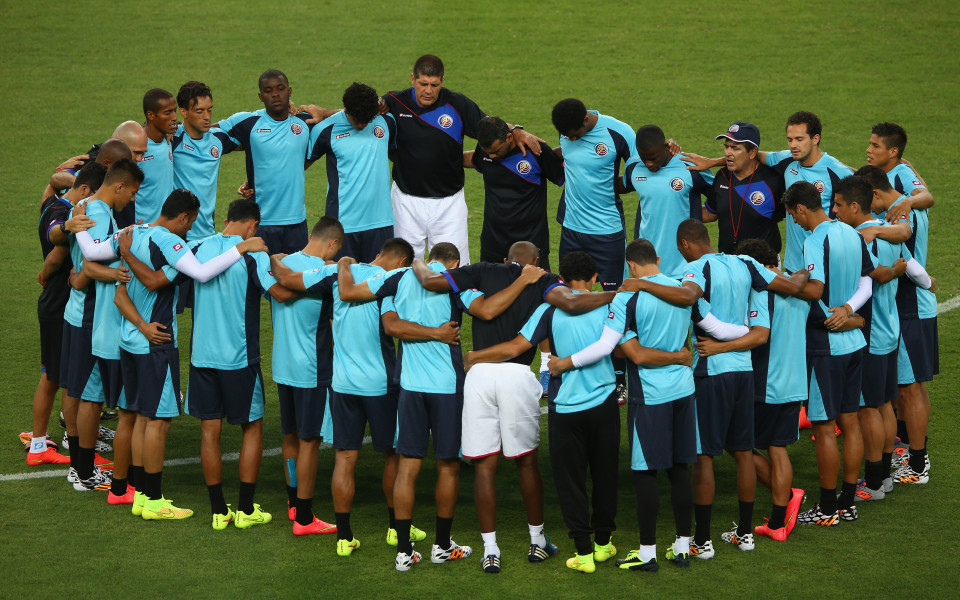 Коста Рика е изпълнена с надежди и ентусиазъм преди мача с Уругвай