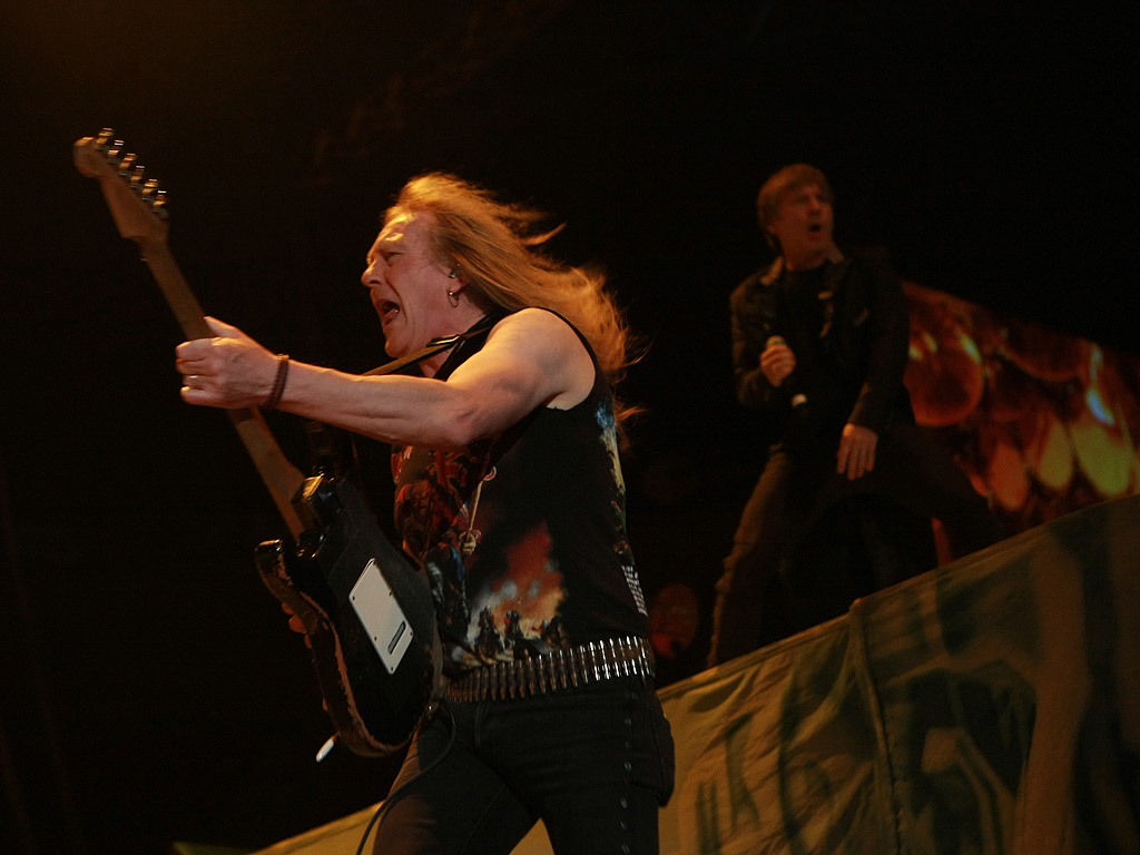 Iron Maiden в София, една от спирките, отбелязващи финала на супер успешното Maiden England World Tour