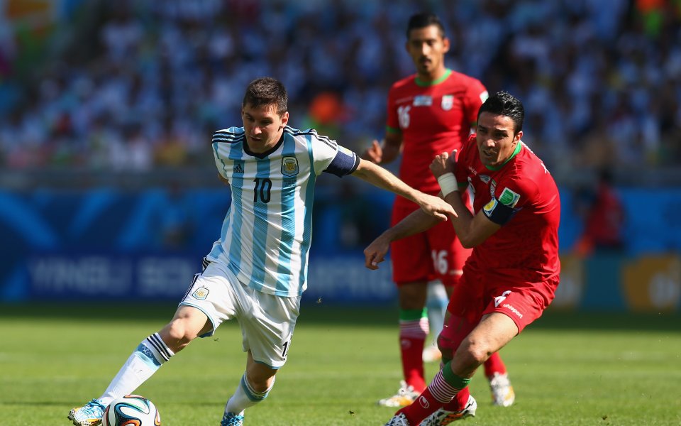 Меси носи 1:0 за Аржентина срещу Иран в сетния миг