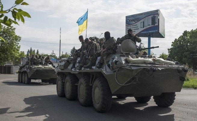 Украинската армия започна настъпление 30 км западно от Донецк