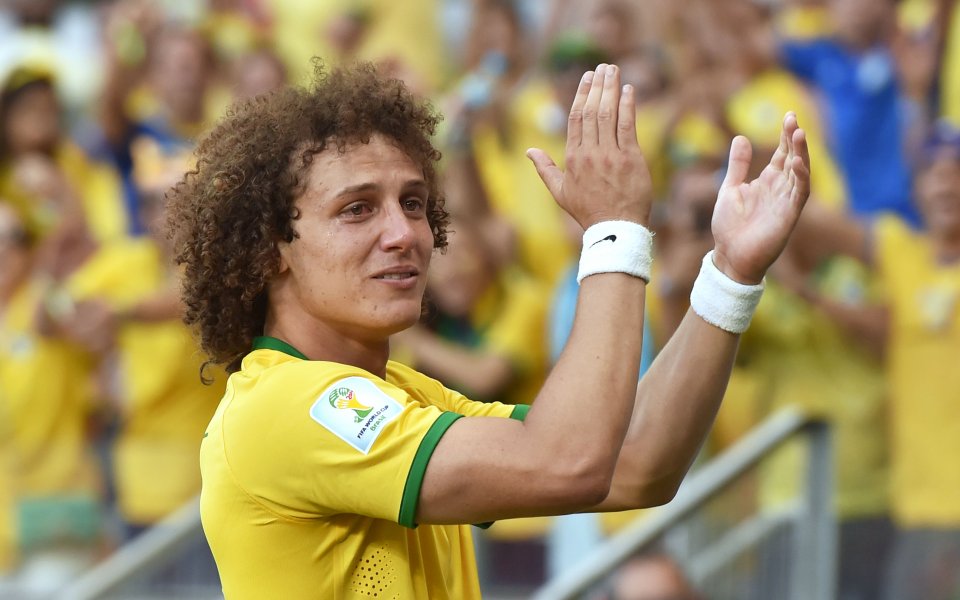 Давид Луис стана играч на мача Бразилия - Колумбия