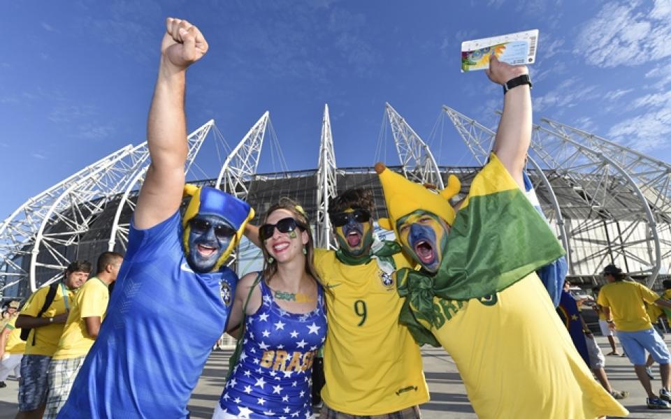Бразилските фенове – щастливи от класирането и тъжни от загубата на Неймар