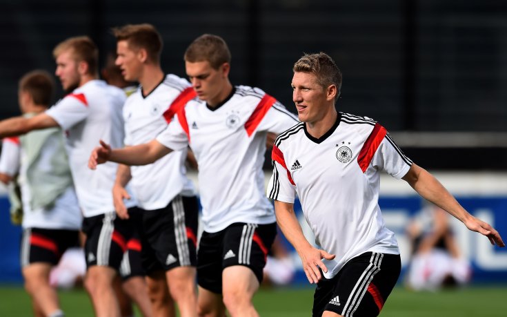 Тренировката на Германия преди най-важния мач